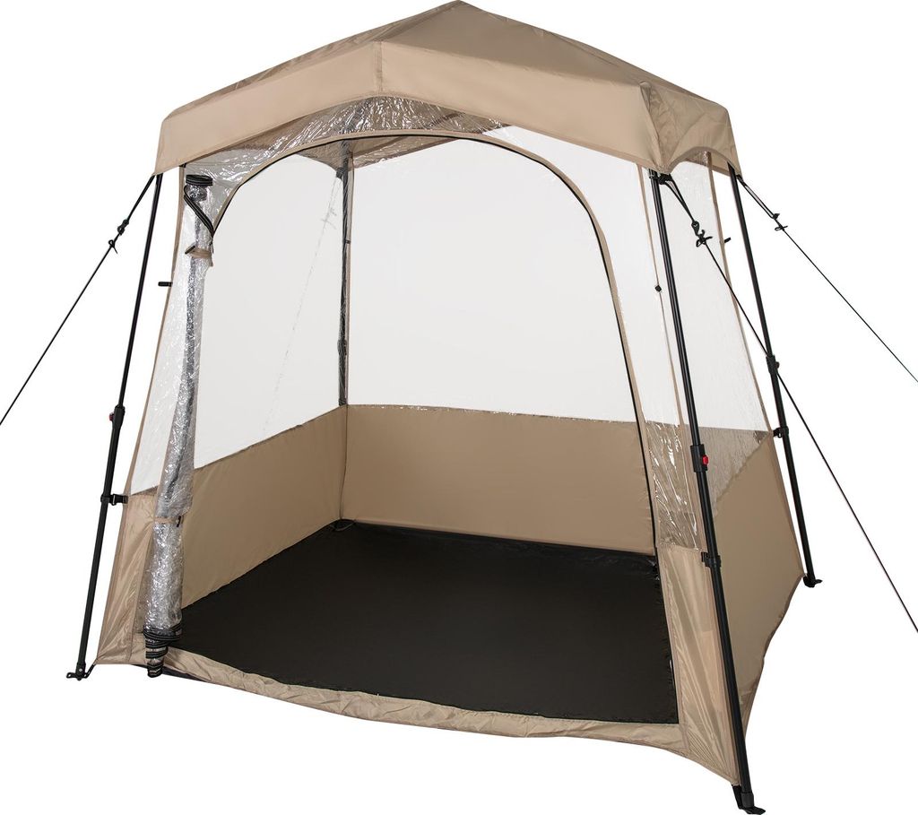 GOPLUS Pop up Zelt, Sportzelt mit wetterfestem Dach, Metallheringen, Windseilen & Tragetasche, Schutzzelt für Sportveranstaltungen, 183,5×135,5×...