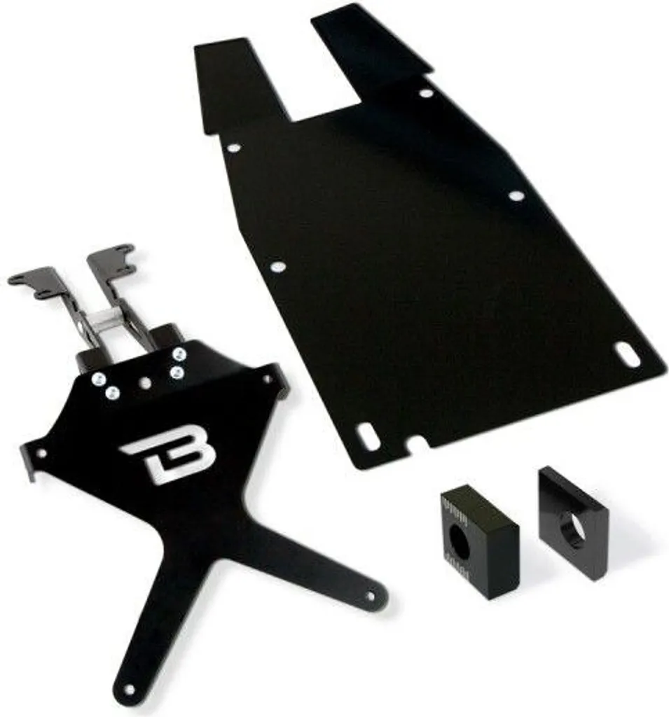 Support de Plaque MT-09 2017 RN43 en Alu CNC - Design Sportif et Léger