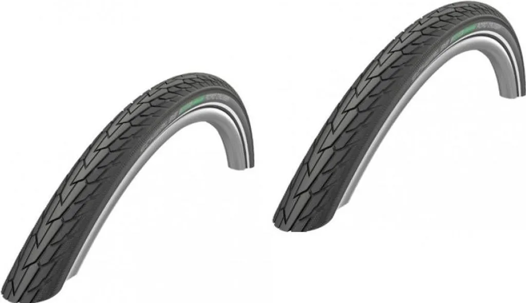 Pneus Schwalbe Road Cruiser 26x1.75 47-559 avec gomme Green Compound x2
