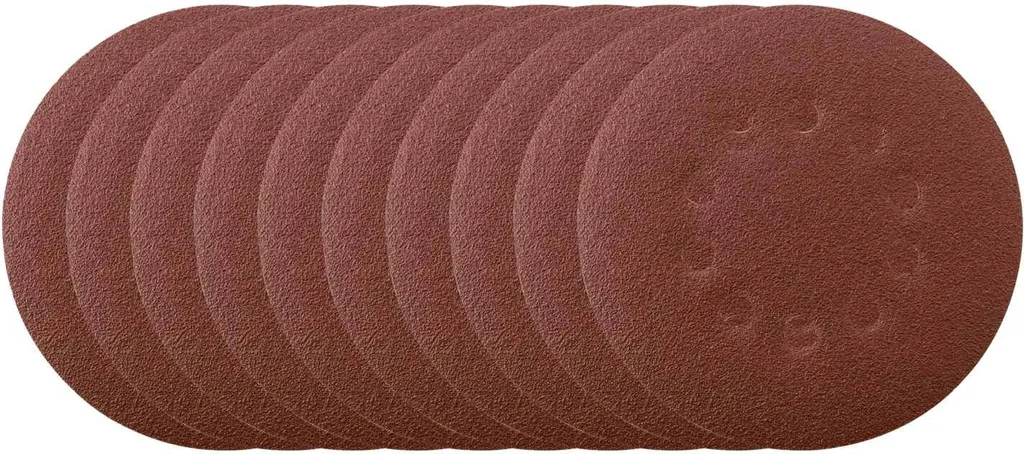 Disques de Ponçage 215mm P150 pour Ponceuse Girafe Scheppach 10p