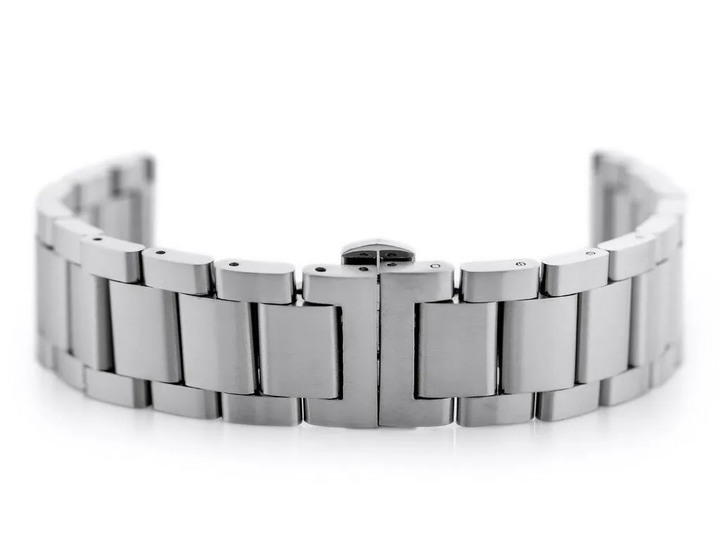 Bracelet de montre 22mm argenté idéal pour habiller une montre connectée