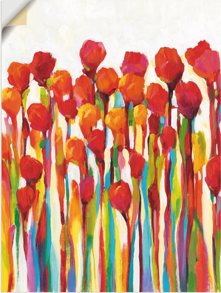 ARTland Wandbild, selbstklebend Strotzen mit Farben I Produktbild 