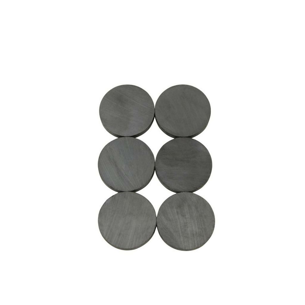 Magnete 6 Stück Flachmagnet Rundmagnet