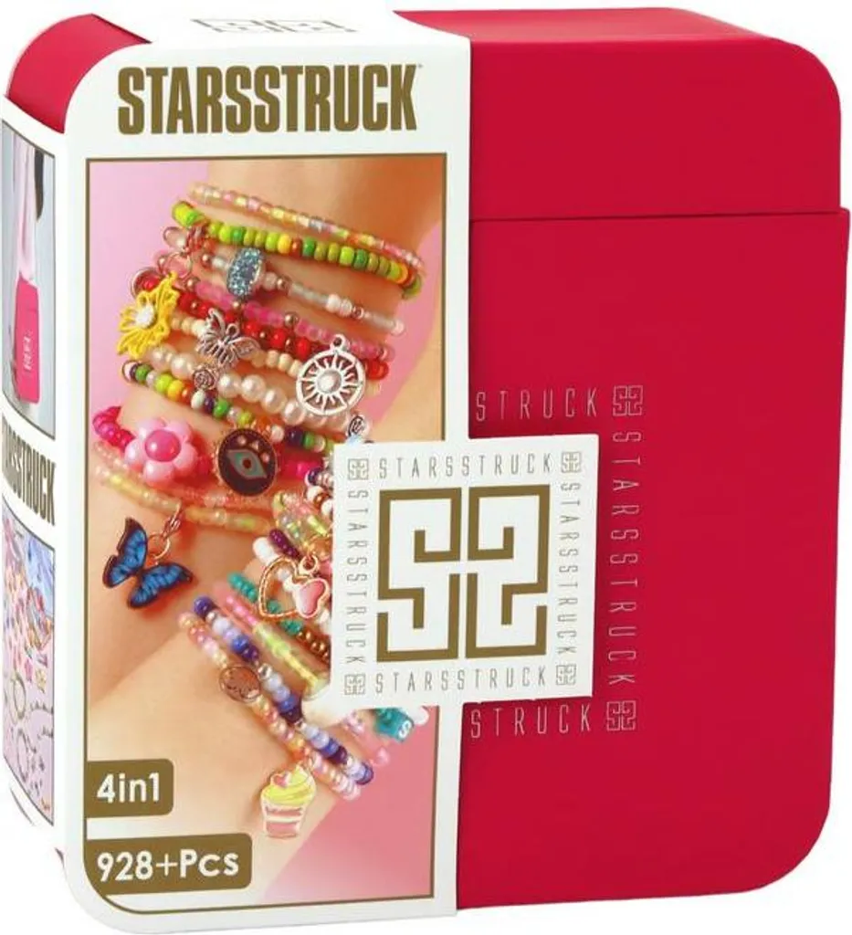Kit Création de Bijoux Fille avec Boîte de Rangement et Accessoires