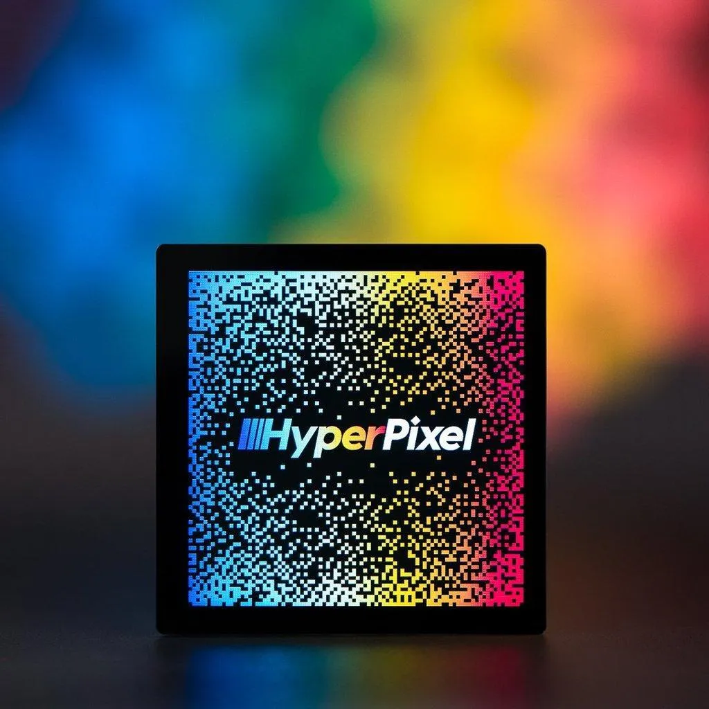 Écran Raspberry Pi sans Latence HyperPixel 4.0 Square Haute Définition