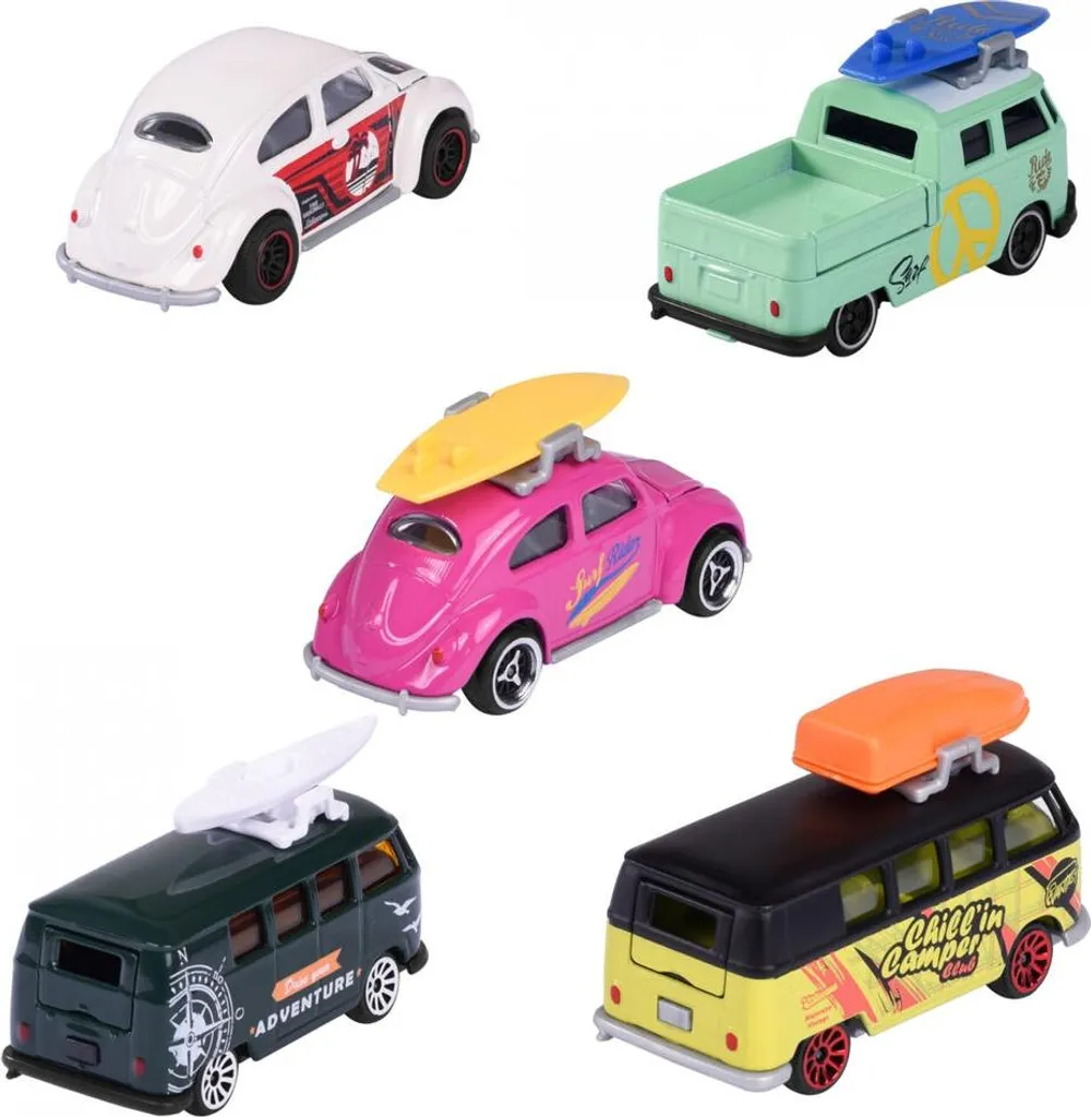 Majorette Volkswagen Originals Blanc : Voitures Robustes en Métal