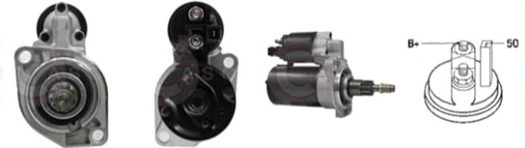 CASCO CST10108AS Starter Anlasser 1,10kW für VW Golf IV Schrägheck (1J1) 12V