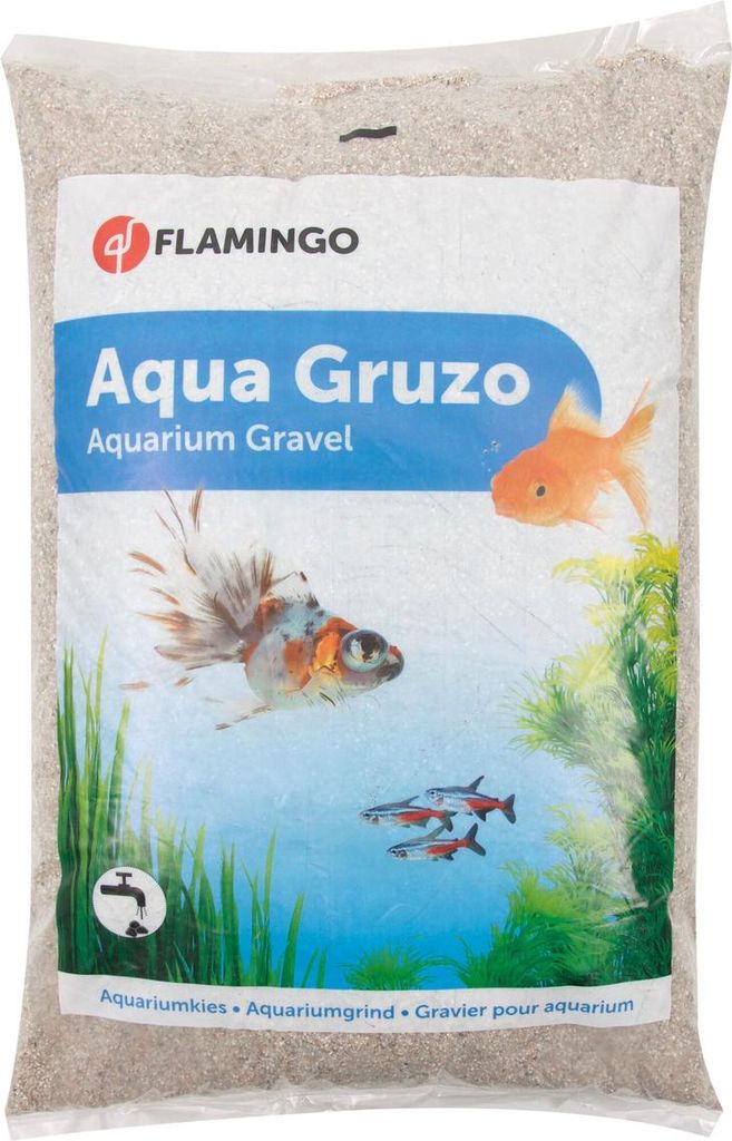 Aquariensand Loire, beiger Flusssand, 10 kg, 1-2 mm Produktbild 