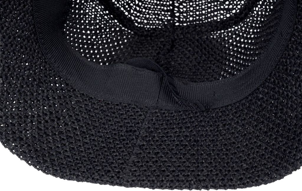styleBREAKER Damen Sonnenhut aus Papierstroh faltbarer Produktbild 3