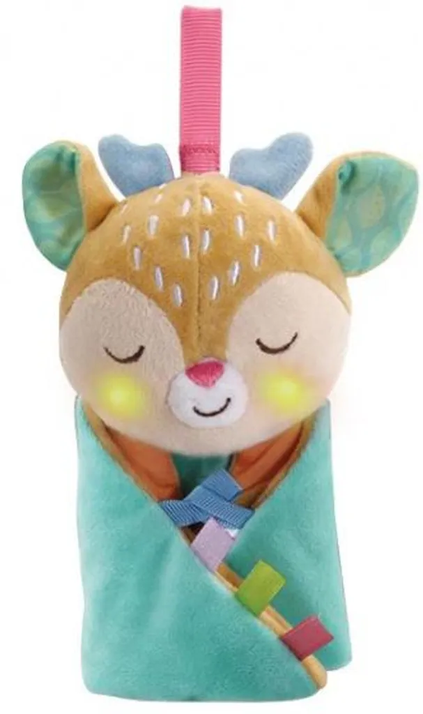 Veilleuse Bébé Peluche Faon Musical avec Projection de Lumière VTech