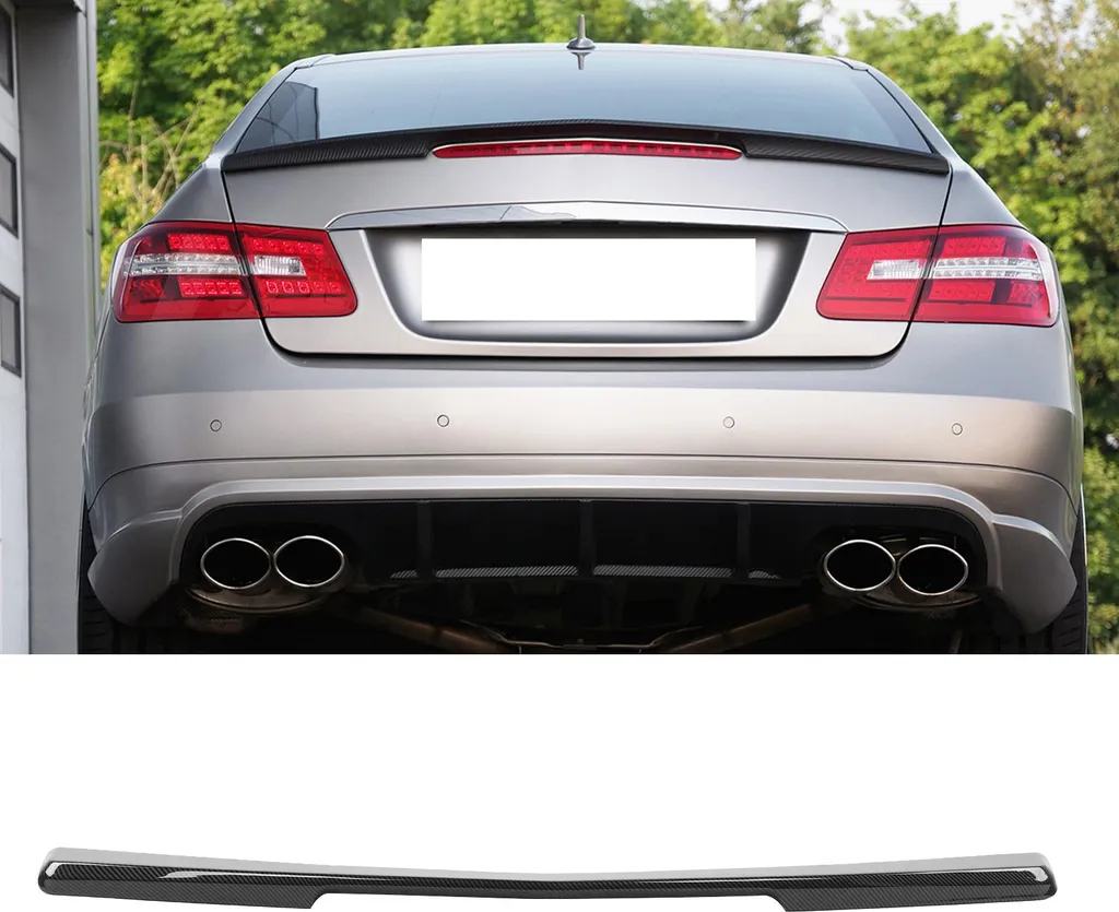 Spoiler Carbone Mercedes Classe E : Finition AMG pour Malle de Coffre