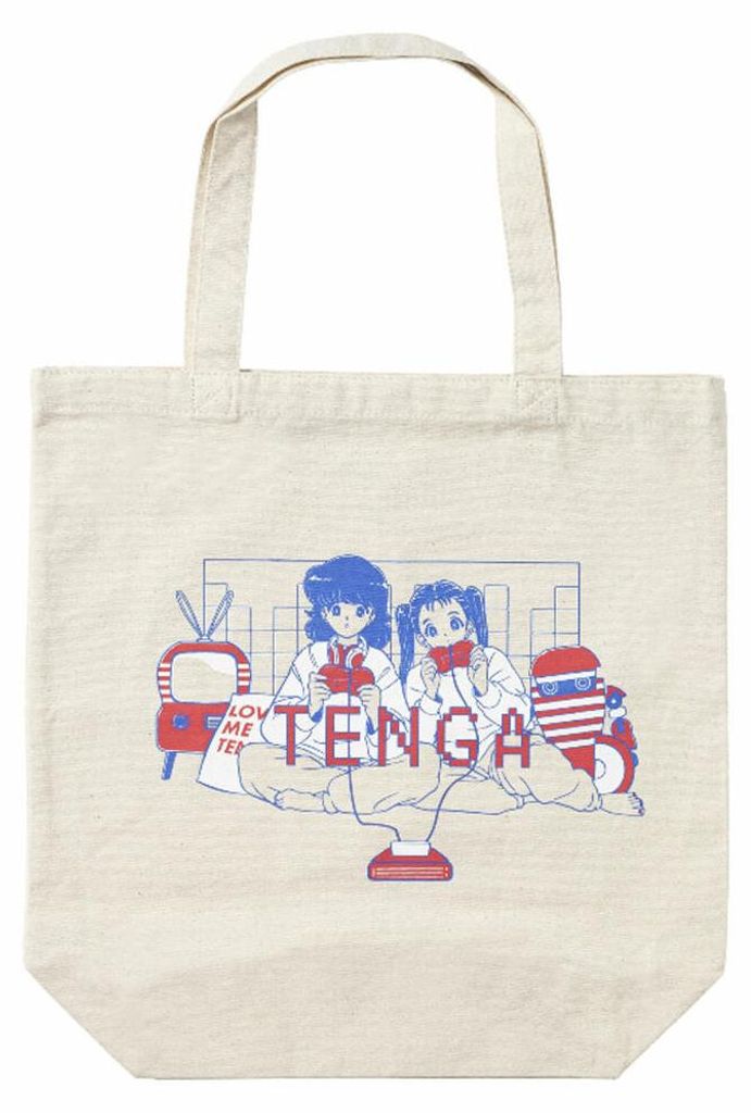 TENGA x Bob a.k.a En-Chan PLAY GAME Tote Bag, TSG-066, Shop Exclusive