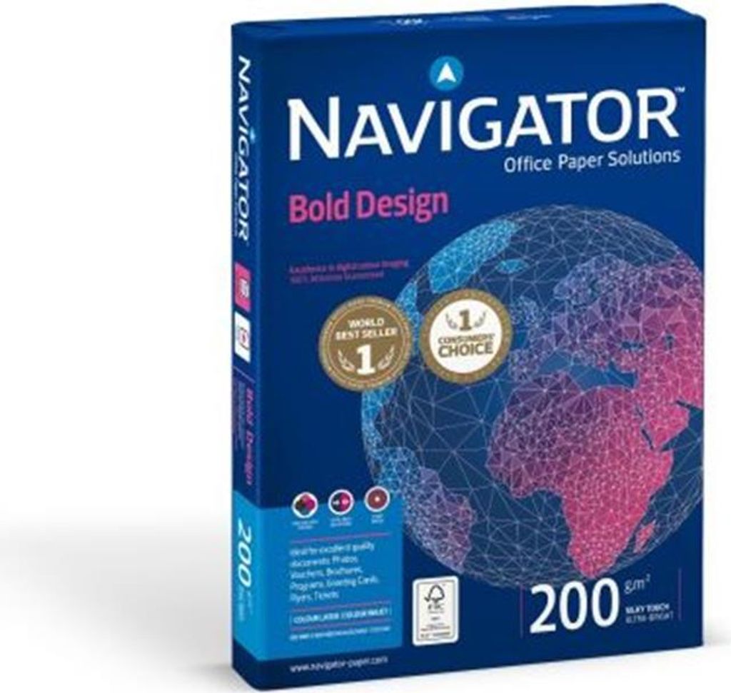Nd39_451779 Papier Xero A4 200G Navi Office Card Zdjęcie produktu 