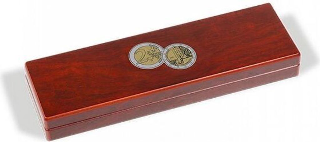 Münzetui VOLTERRA für 5 dt. 2-Euro-Gedenkmünzen 50 Jahre Kniefall von Warschau (Jg.2020)