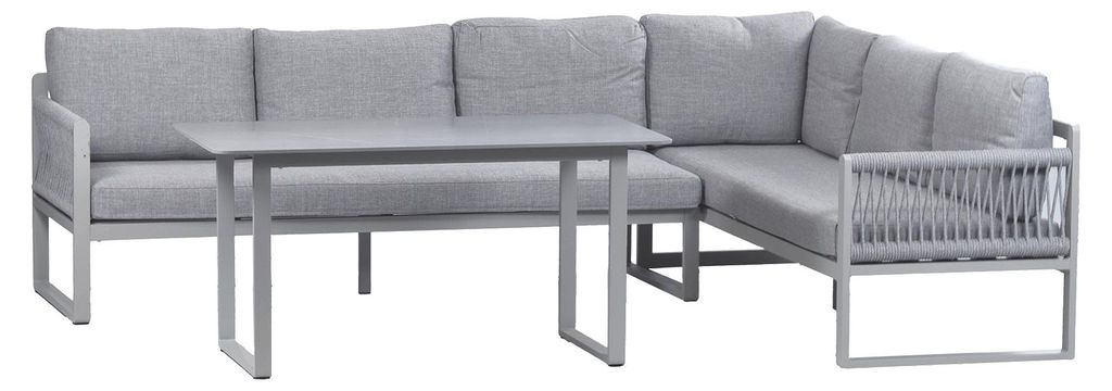 Dining Ecklounge-Set Reims | Rechts | Sand & Earth