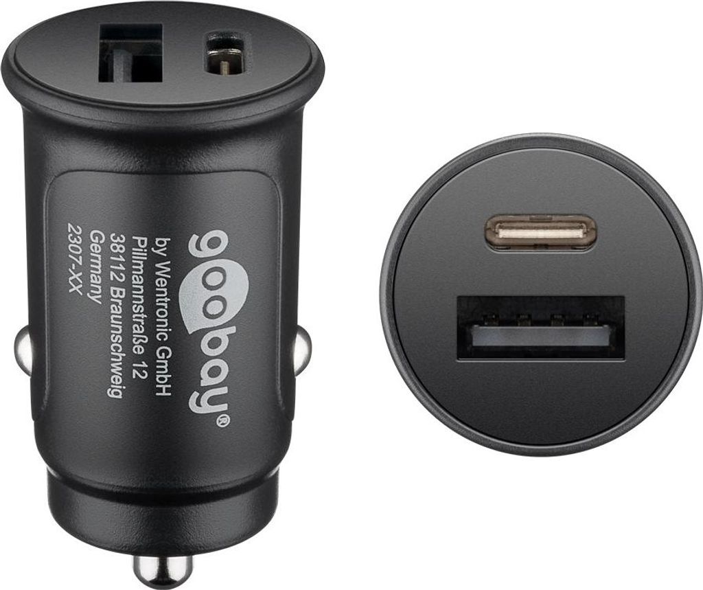 Cargador de coche dual USB con carga rápida, tecnología Imagen del producto 
