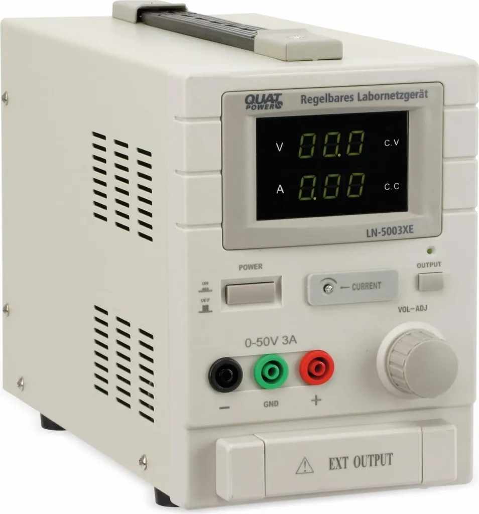 Alimentation de laboratoire pour Réparation Électronique 50V 3A Compacte