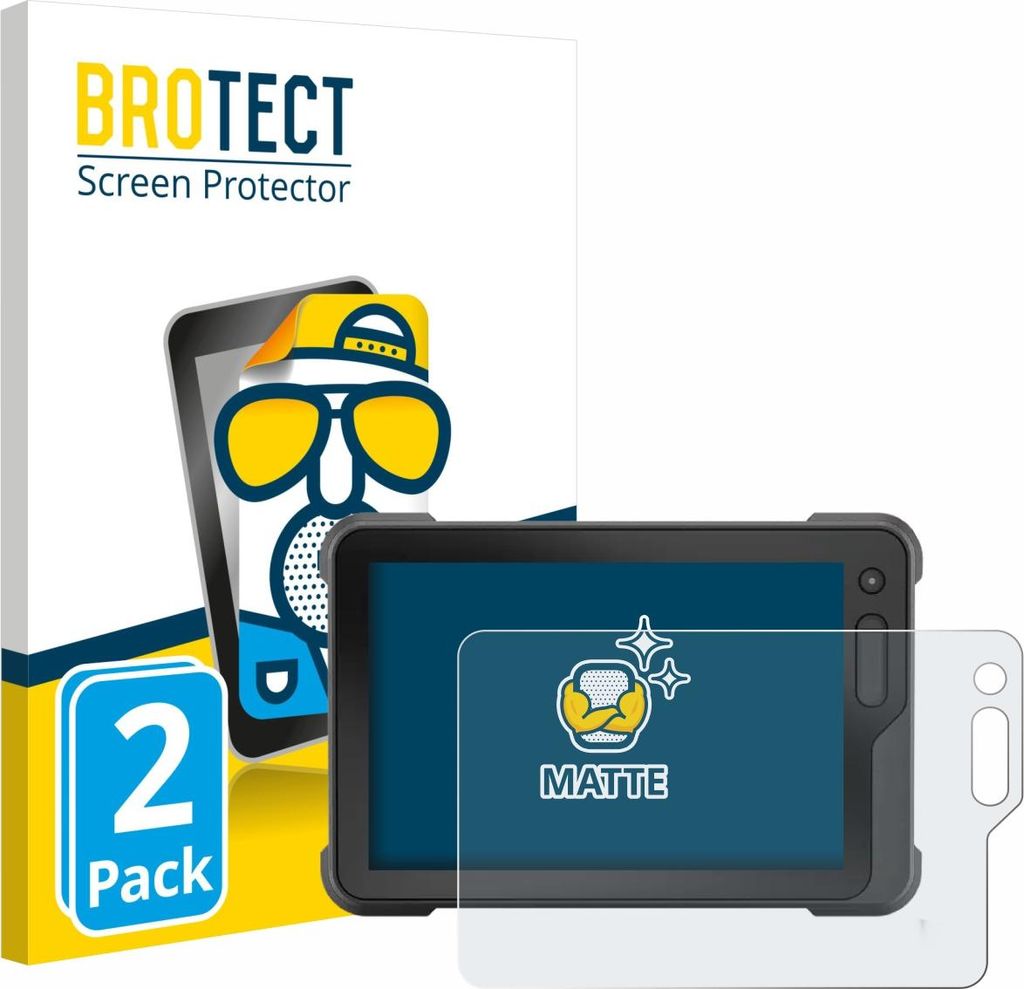 2x BROTECT Schutzfolie für Topcon GX-90 Displayschutz Displayschutzfolie Folie Matt Entspiegelungsfolie