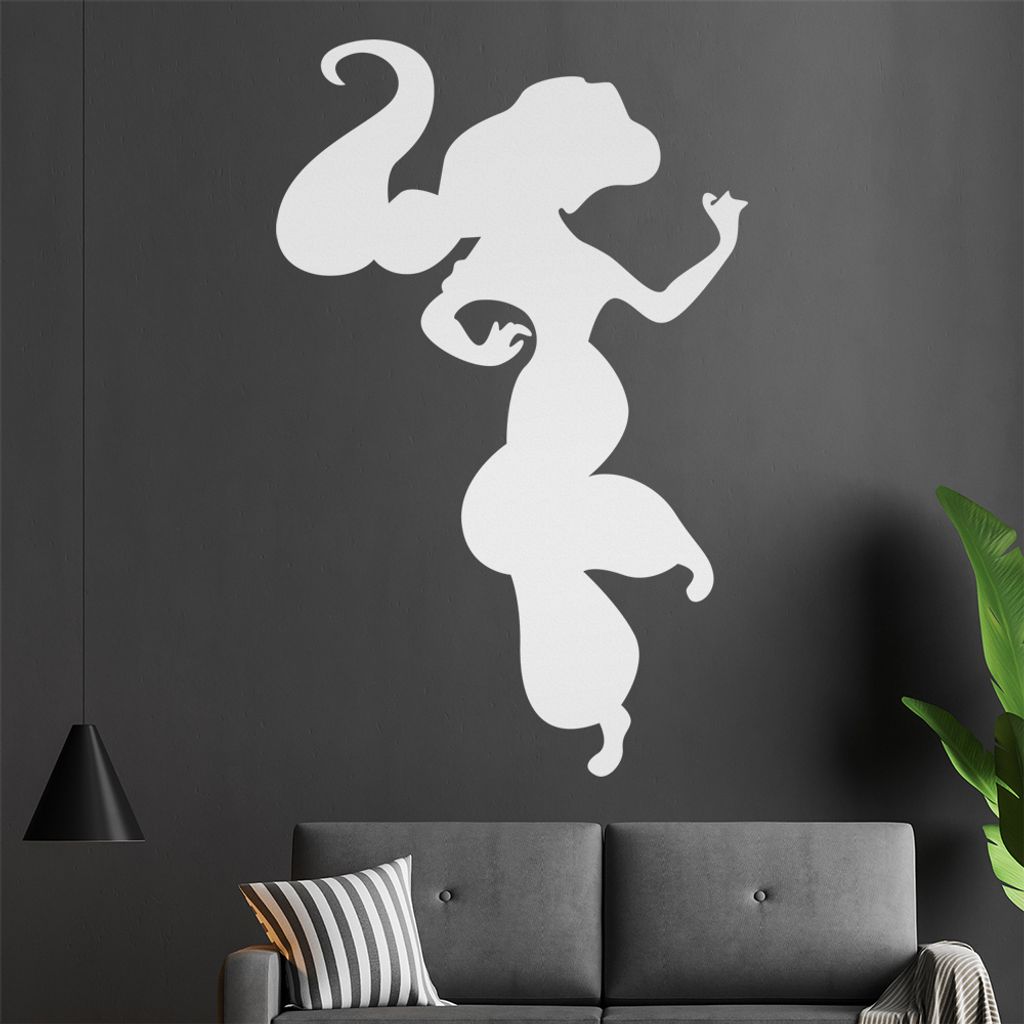 Gini Wandtattoo in 6 Größen - Wandaufkleber Wall Sticker - Dekoration, Küche, Wohnzimmer, Schlafzimmer, Badezimmer