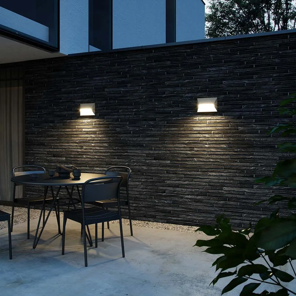 Luce da esterno Nordlux Pontio 27 lampada da giardino sabbia IP54 lampada da parete