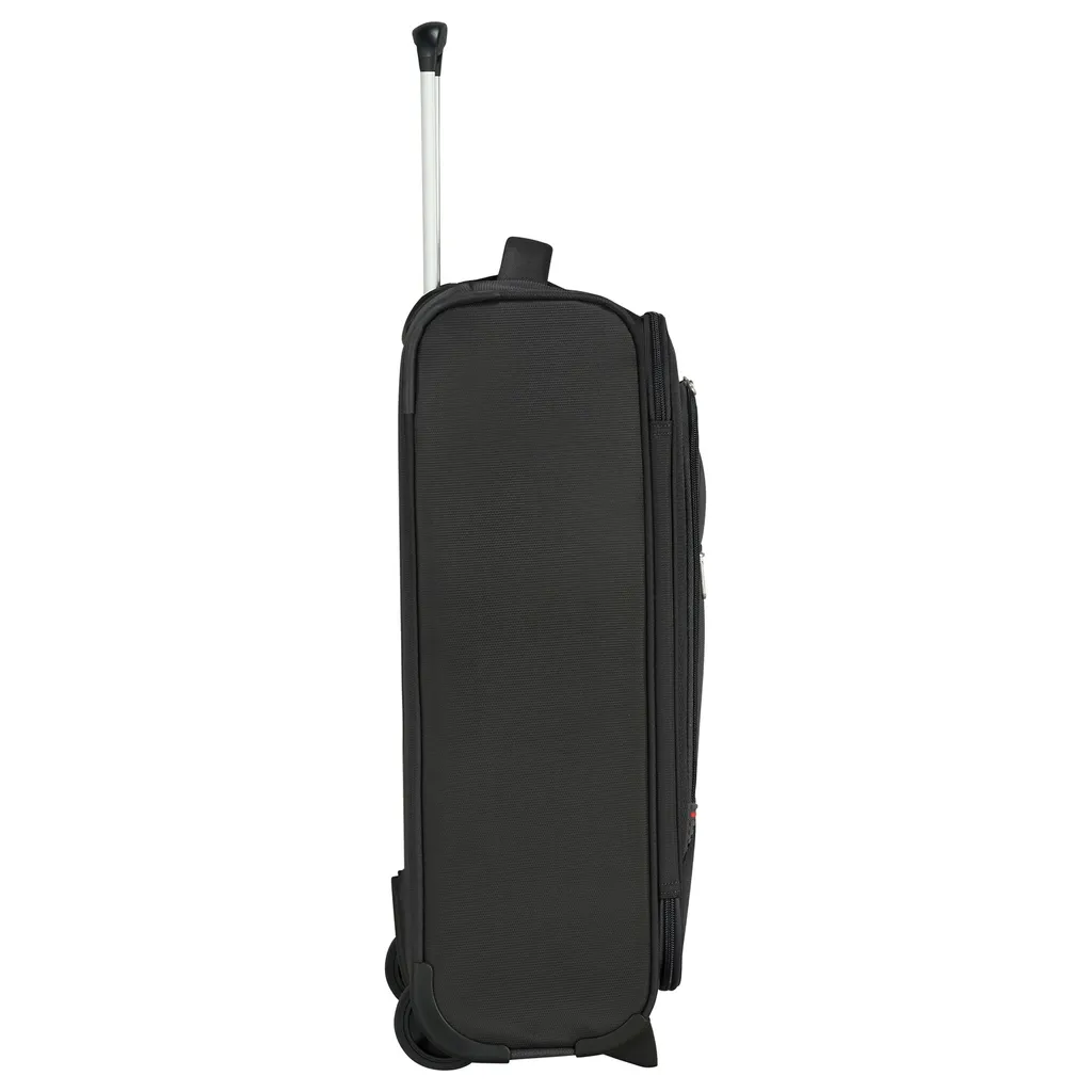Valise Cabine Souple Crosstrack Upright 55cm TSA Anthracite et Rouge