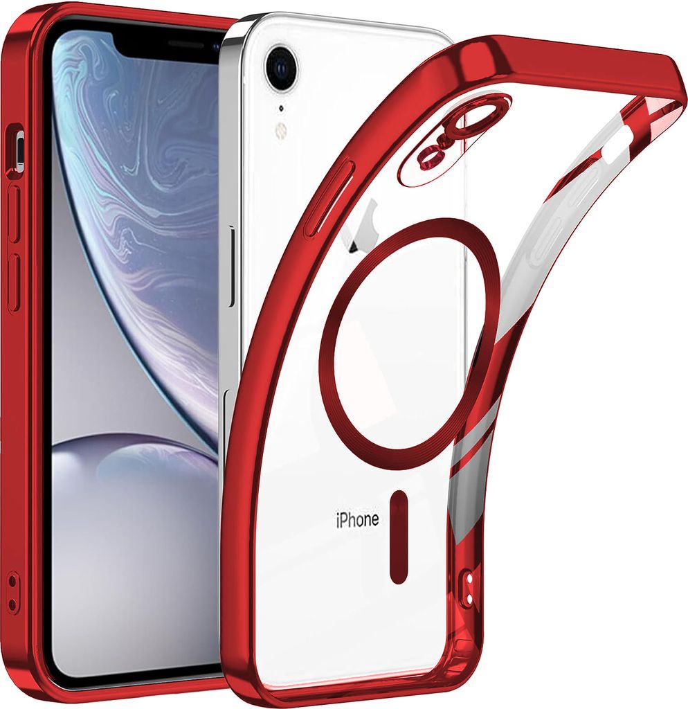 Pouzdro pro iPhone XR Magnetické Ultra Tenké Průhledné Obrázek produktu 