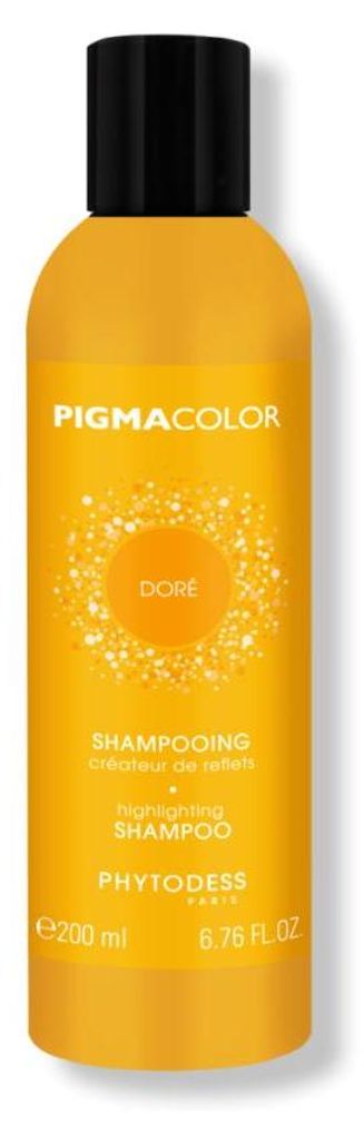 PIGMACOLOR - Shampooing créateur de reflets doré 200ml - Image du produit 