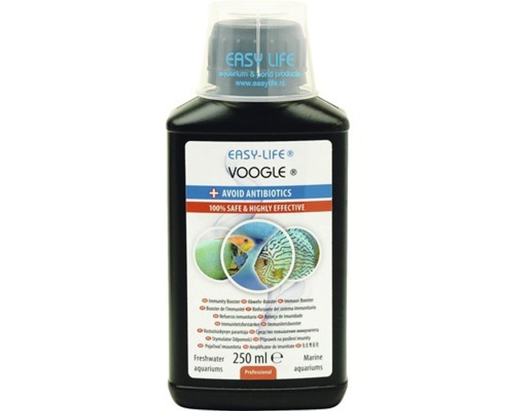 Krankheitsprophylaxe Easy Life Voogle 250 ml, Fischkrankheiten verhindern ohne Antibiotika, stärkt das Immunsystem, Abwe