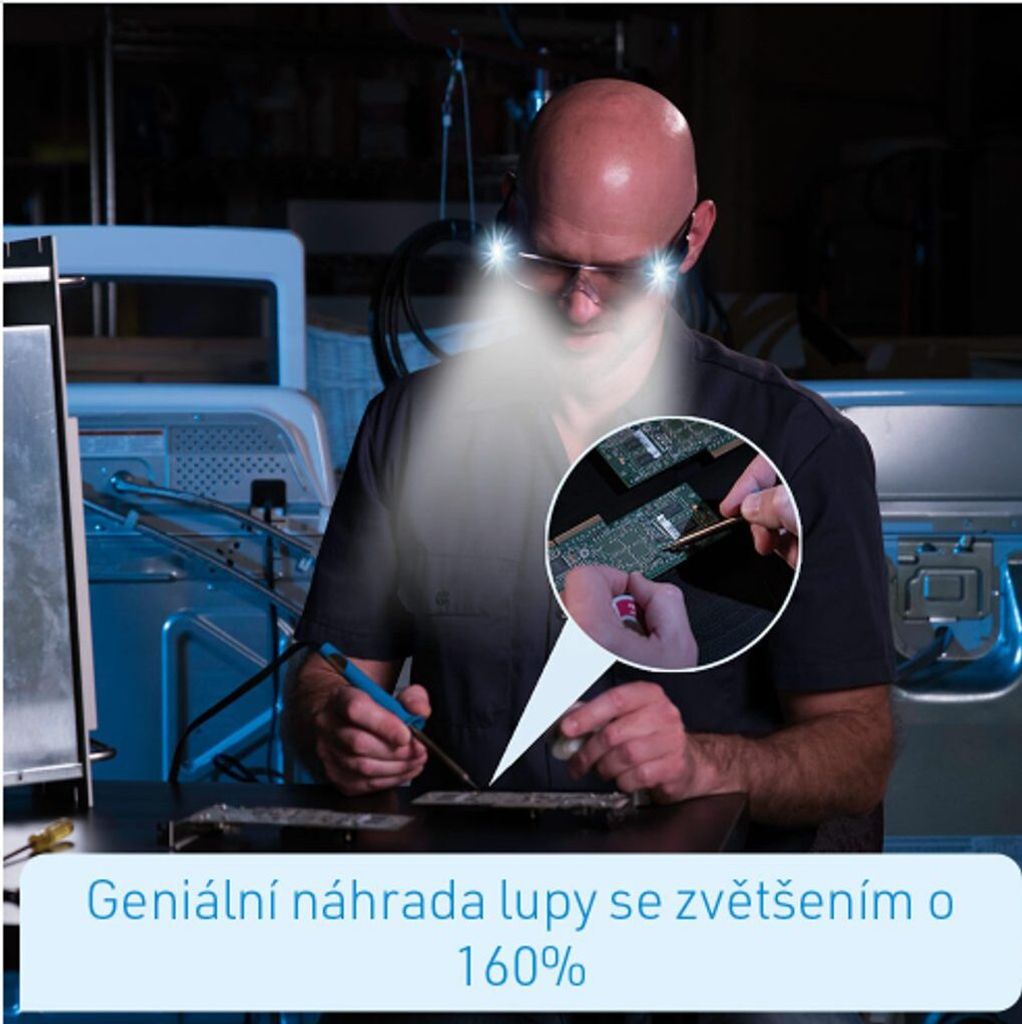 Zoom Magix LED zvětšovací brýle Obrázek produktu 3