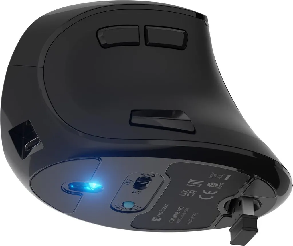 Souris de Bureau Natec Euphonie Pro Bluetooth Idéale Travail Prolongé