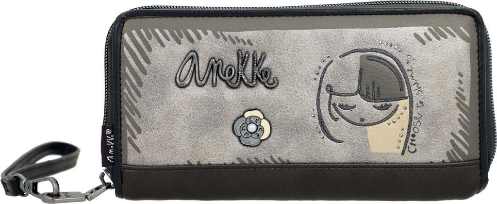 Anekke Geldbörse Handgelenktasche Nature Koko RFID Wallet Multicolor mehrfarbig