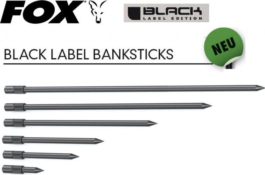 Fox Black Label Banksticks , Länge:60cm
