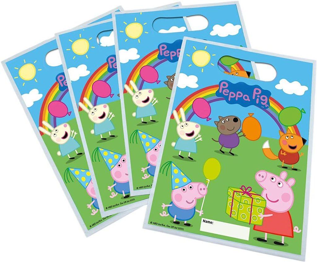 Peppa Wutz 6 Tüten Produktbild 