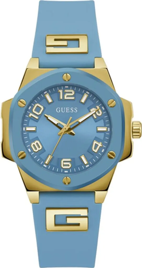 Montre Analogique GUESS pour Adultes avec Bracelet en Acier Inoxydable