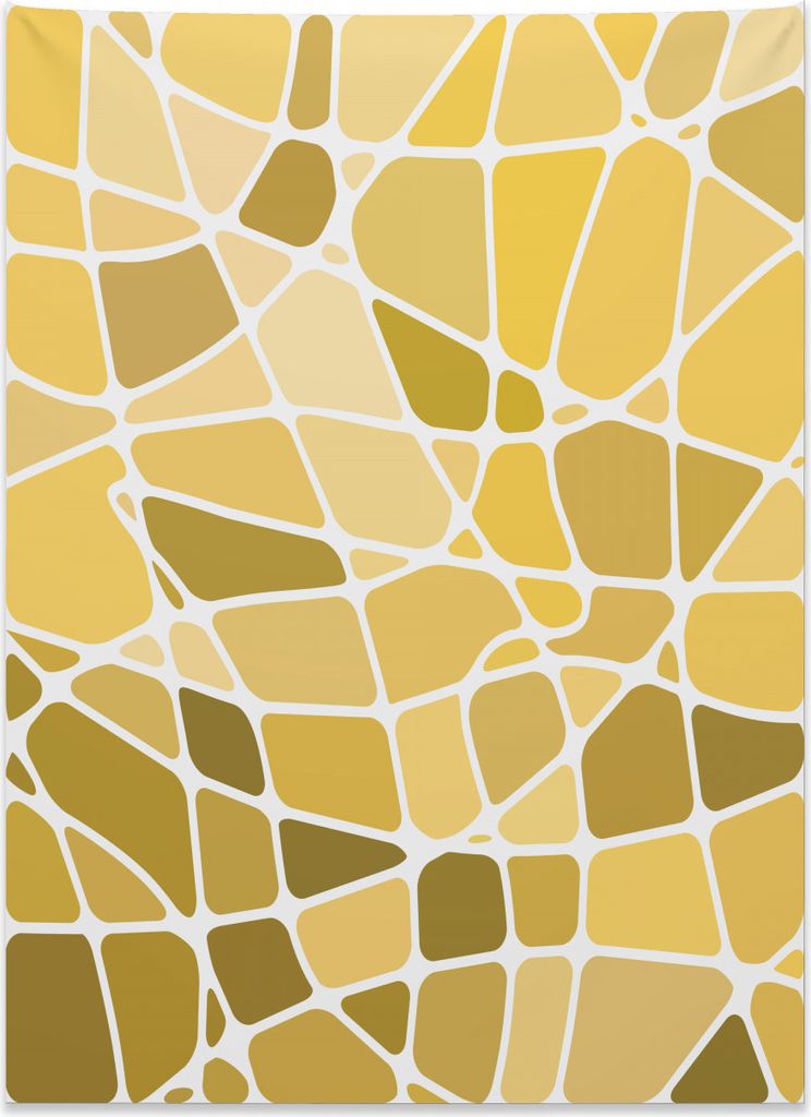 Abakuhaus Pastell Wandteppich, Unorganisierte Blöcke aus Weiches Mikrofaser Stoff Kein Verblassen Klare Farben Waschbar, 110 x 150 cm, Mehrfarbig