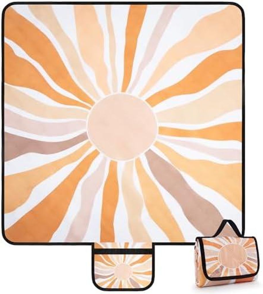 Groß Outdoor Picknickdecke, 210 x 200cm Wasserdicht Produktbild 