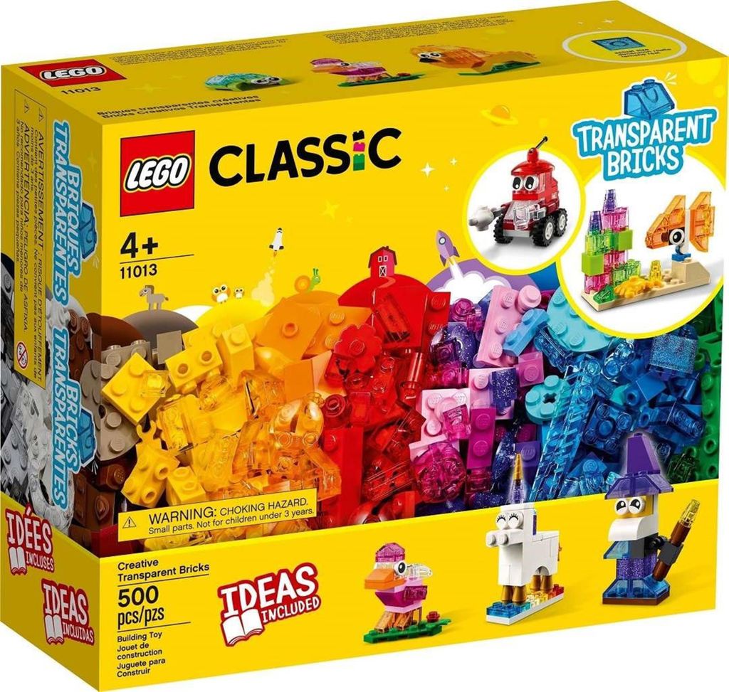 LEGO 11013 Classic Kreativ-Bauset mit Steinen, mit Löwe, Produktbild 