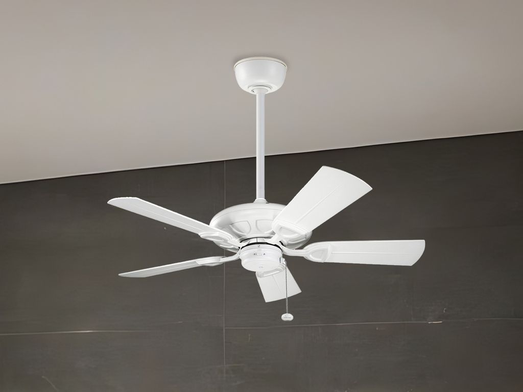 Outdoor Deckenventilator Ø 107cm für Terrassenüberdachung leise, ohne Licht