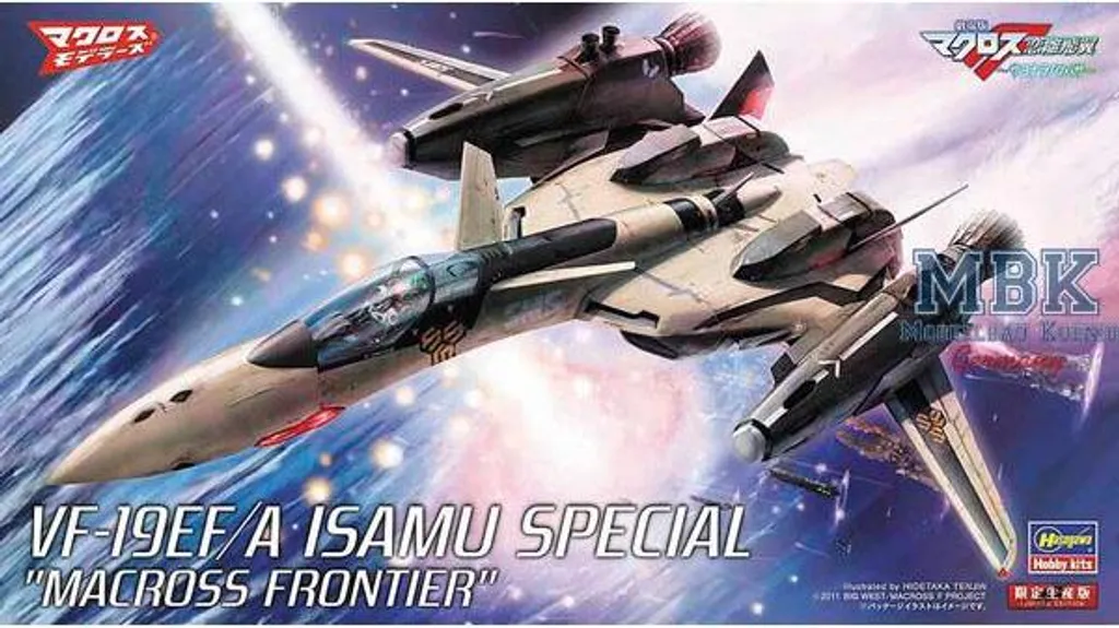 Maquette Hasegawa HAS65836 VF-19EF/A Isamu Special Macross 1/72
