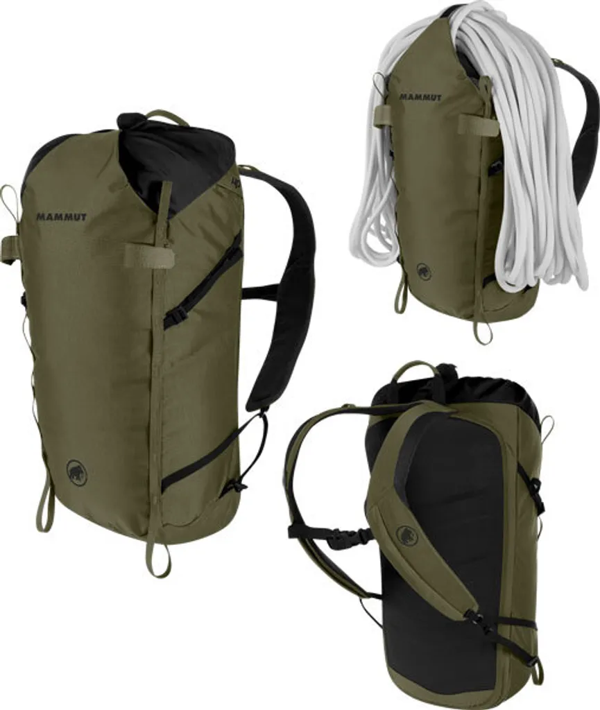 Zaino Mammut Trion 18L Olive: Il compagno per Vie Lunghe e Cresta