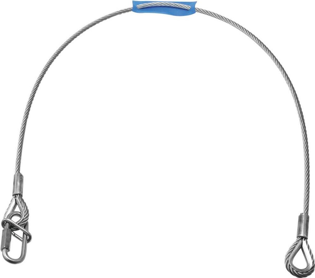 EUROLITE Sicherungsseil UNV-5 3x600mm bis 5kg sil