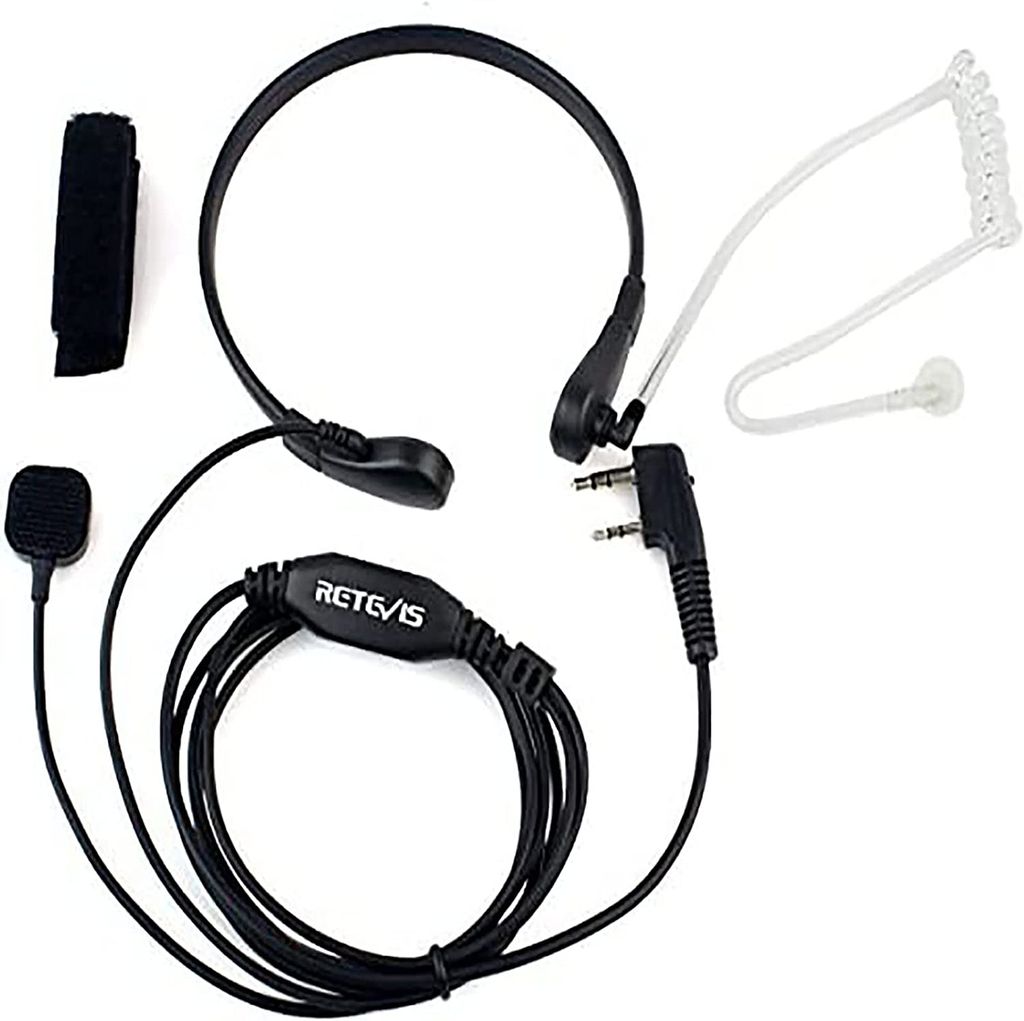Retevis Walkie Talkie gola microfono auricolare 2 pin PTT Immagine del prodotto 