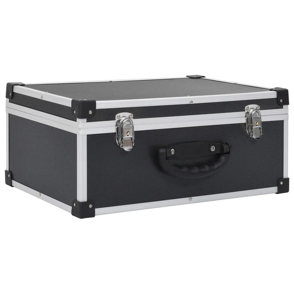 Protégez vos Disques avec ce Coffret CD 60 Places Aluminium ABS Noir