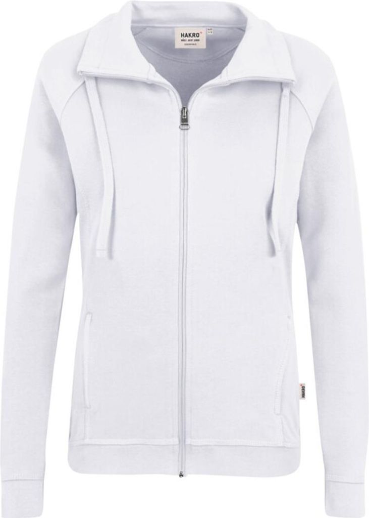 Women-Sweatjacke College - Weiß - Größe S