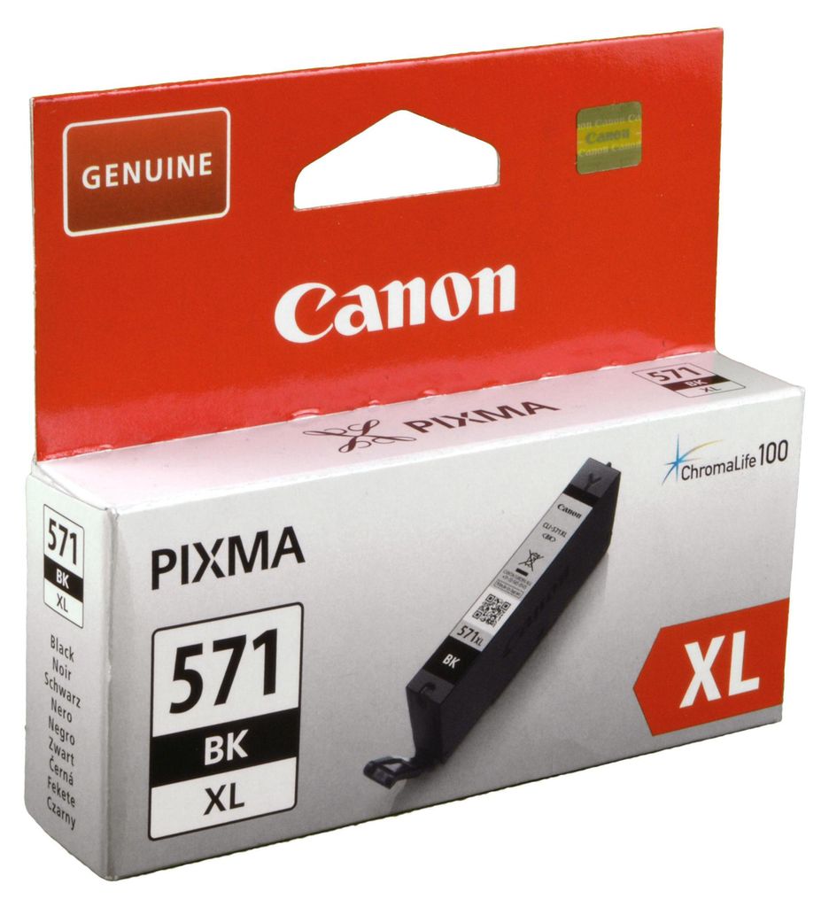 Canon CLI-571XL Tinte Schwarz mit hoher Reichweite, Hohe Produktbild 