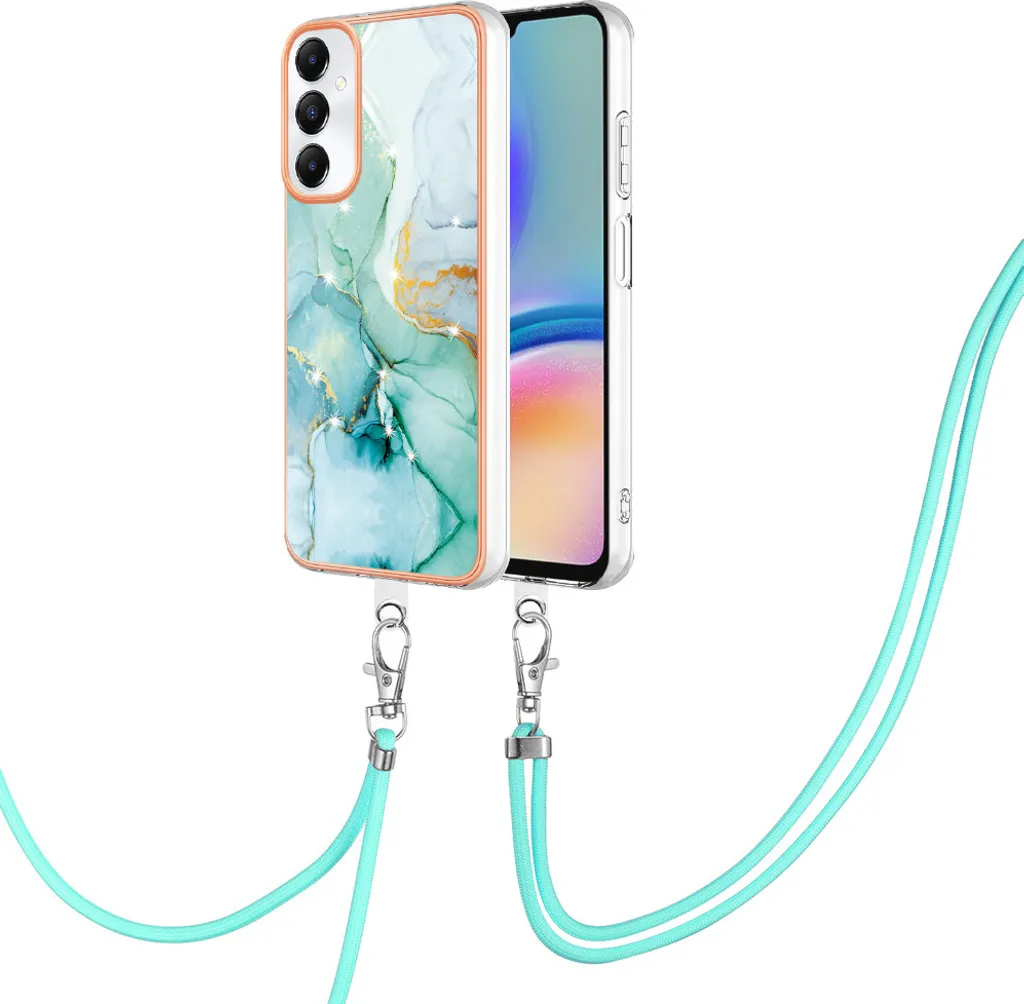 OFFERTA: Custodia Samsung A05S + Cinturino Verde - Protezione Anti-Urto