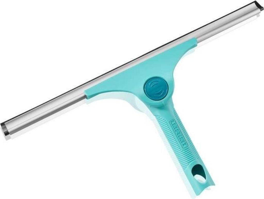Fensterwischer, Leifheit Pro Reach 51522, 40 cm, 2-in-1, Bewegliches Gelenk, Click-System, Mit Abziehlippe
