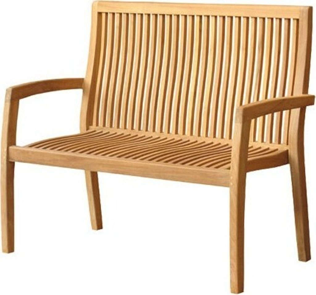 Bankauflage 112cm x 44cm für Teak Stapelbank Como TB-1039 Rot