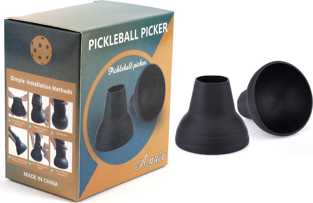INF Pickleball Retriever 2er-Pack mit Aufbewahrungsbox