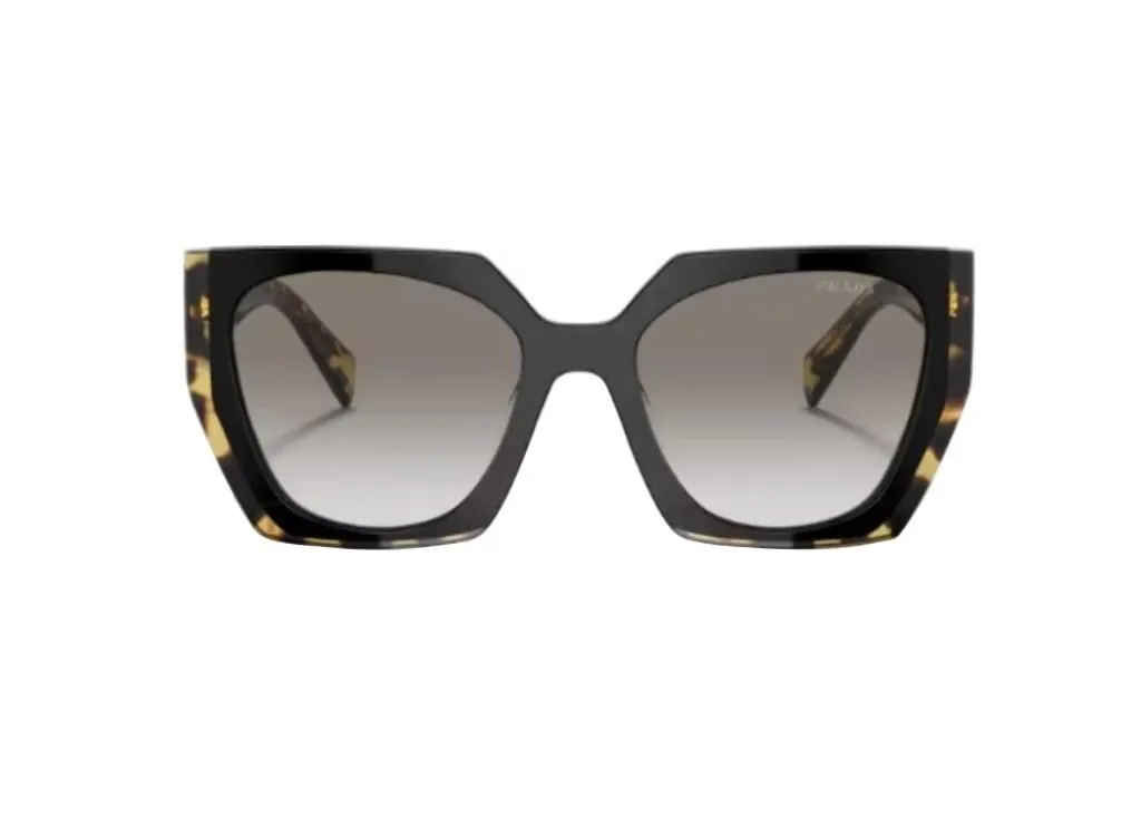 Lunettes de soleil Femme Prada PR15WS Havane Noir Style Rectangulaire